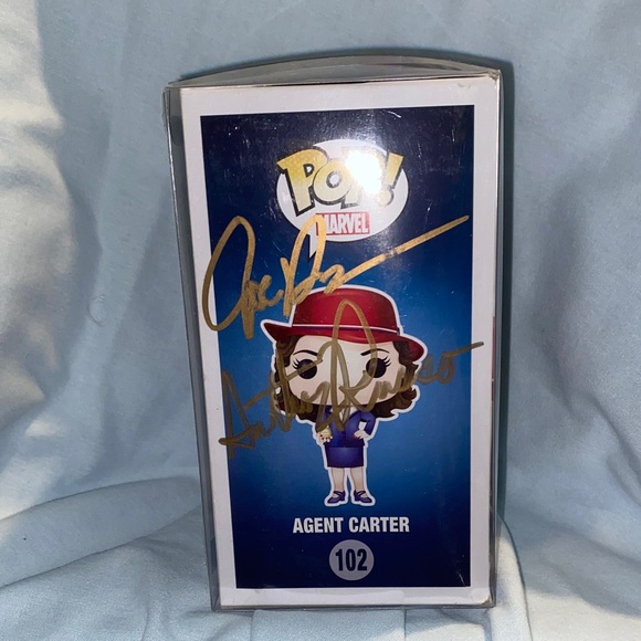 Signed Agent Carter Funko Pop (Russo Brothers) - Picture 3 of 3